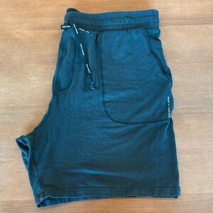 Pair of Thieves Men's Athletic Black Shorts with Drawstring XXL